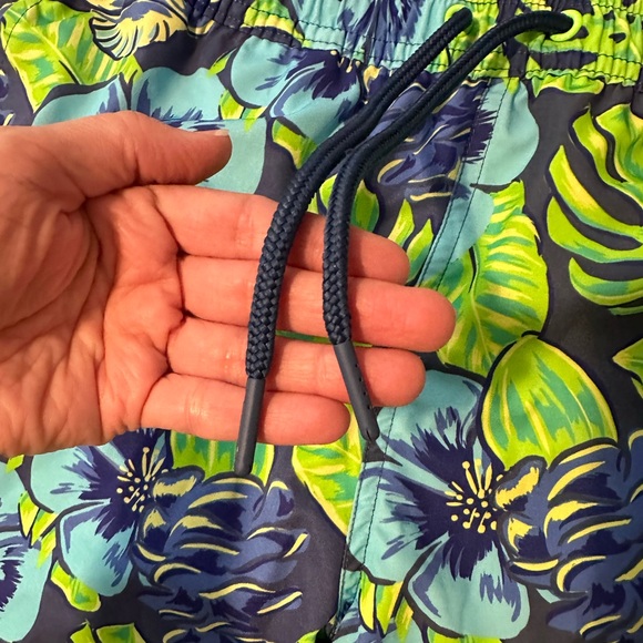 Vineyard Vines Men's Printed Piped Chappy Trunks- Moonshine Sz Small Swim Shorts - Picture 6 of 12